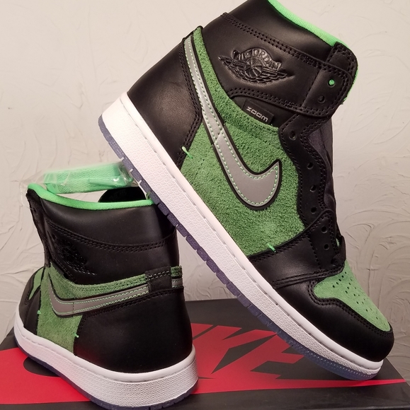 Air Jordan 1 Retro High Green Men's Size 7.5 - Picture 5 of 11